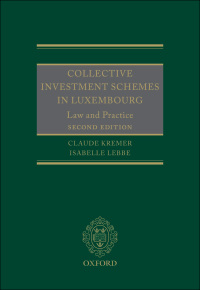 Cover image: Collective Investment Schemes in Luxembourg 2nd edition 9780199651863