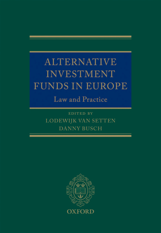 Cover image: Alternative Investment Funds in Europe 1st edition 9780199657728