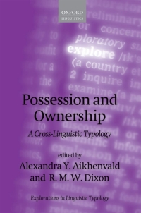 Immagine di copertina: Possession and Ownership 1st edition 9780199660223