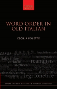 Cover image: Word Order in Old Italian 9780199660247