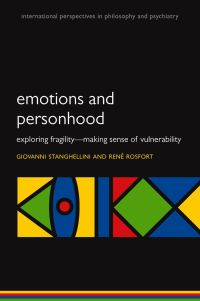 Cover image: Emotions and Personhood 9780191636219