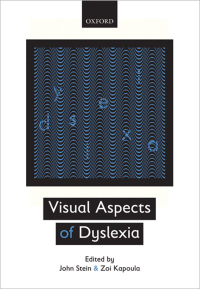 Cover image: Visual Aspects of Dyslexia 1st edition 9780199589814