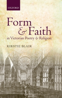 Imagen de portada: Form and Faith in Victorian Poetry and Religion 9780199644506