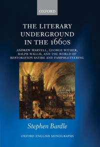 صورة الغلاف: The Literary Underground in the 1660s 9780199660858