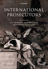 Omslagafbeelding: International Prosecutors 1st edition 9780199554294