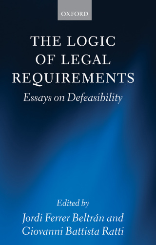 Imagen de portada: The Logic of Legal Requirements 1st edition 9780199661640