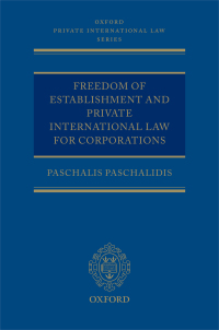 Cover image: Freedom of Establishment and Private International Law for Corporations 9780191638121