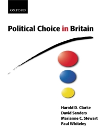 Cover image: Political Choice in Britain 9780199266548