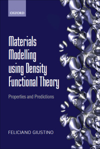 Cover image: Materials Modelling using Density Functional Theory 9780199662432