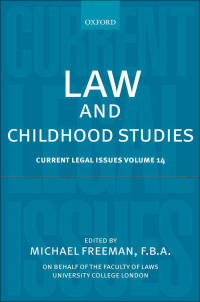 Cover image: Law and Childhood Studies 1st edition 9780199652501