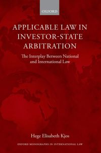 Titelbild: Applicable Law in Investor-State Arbitration 9780191641152