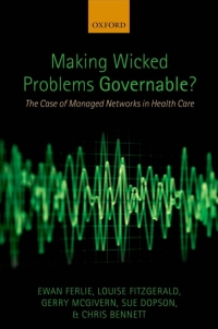 Cover image: Making Wicked Problems Governable? 9780199603015