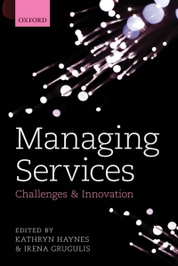 Immagine di copertina: Managing Services 1st edition 9780199696086