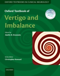 صورة الغلاف: Oxford Textbook of Vertigo and Imbalance 1st edition 9780199608997