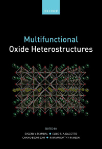 Cover image: Multifunctional Oxide Heterostructures 1st edition 9780199584123