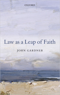 Cover image: Law as a Leap of Faith 9780191642265