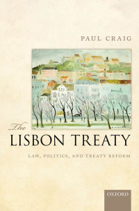 Immagine di copertina: The Lisbon Treaty 9780199664955