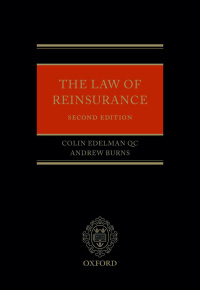 Imagen de portada: The Law of Reinsurance 2nd edition 9780199665044