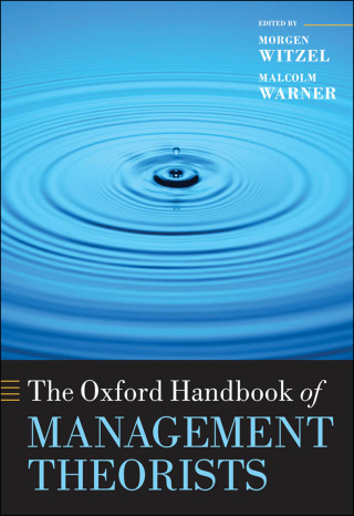 Imagen de portada: The Oxford Handbook of Management Theorists 1st edition 9780198708827