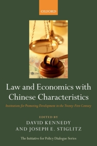 Imagen de portada: Law and Economics with Chinese Characteristics 1st edition 9780199698554