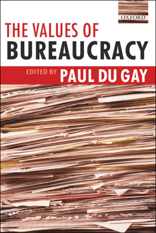 Imagen de portada: The Values of Bureaucracy 1st edition 9780199275465