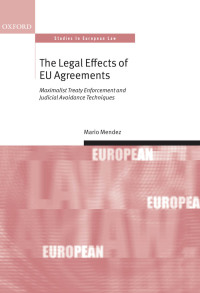 Immagine di copertina: The Legal Effects of EU Agreements 9780191648366