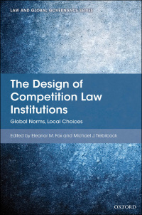 Cover image: The Design of Competition Law Institutions 1st edition 9780199670048