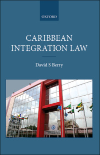 Cover image: Caribbean Integration Law 9780199670079