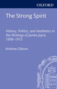 Cover image: The Strong Spirit 9780199642502