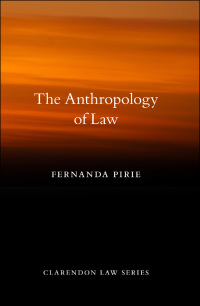 表紙画像: The Anthropology of Law 9780199696840