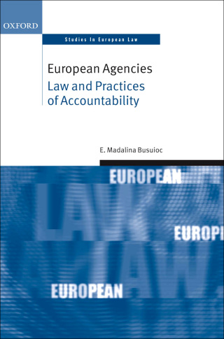Cover image: European Agencies 9780199699292