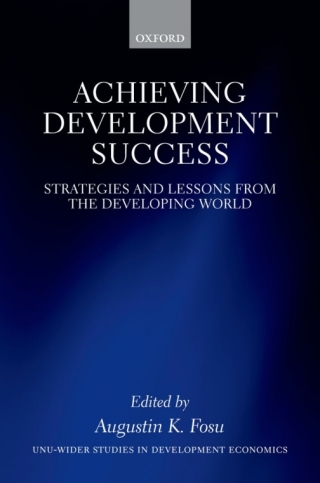 Cover image: Achieving Development Success 1st edition 9780199671557