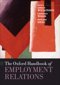 Cover image: The Oxford Handbook of Employment Relations 1st edition 9780199695096