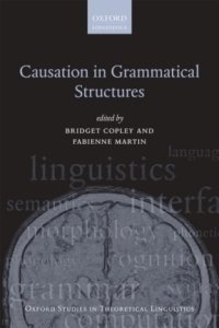 Cover image: Causation in Grammatical Structures 1st edition 9780199672073