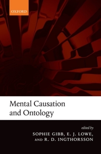 Imagen de portada: Mental Causation and Ontology 1st edition 9780199603770