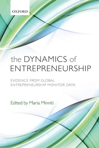 Imagen de portada: The Dynamics of Entrepreneurship 9780199580866