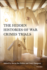 Cover image: The Hidden Histories of War Crimes Trials 1st edition 9780199671144