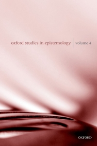 Cover image: Oxford Studies in Epistemology Volume 4 1st edition 9780199672707