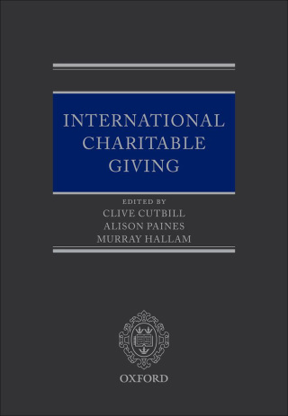 Imagen de portada: International Charitable Giving 1st edition 9780199659258