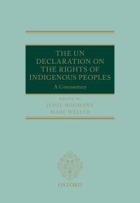 Cover image: The UN Declaration on the Rights of Indigenous Peoples 1st edition 9780199673223