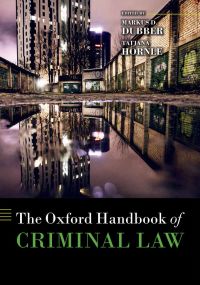 Imagen de portada: The Oxford Handbook of Criminal Law 9780199673605