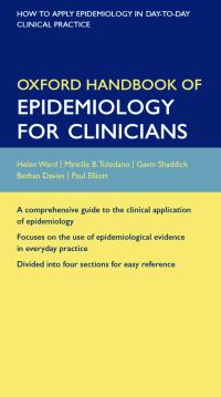 Cover image: Oxford Handbook of Epidemiology for Clinicians 9780199600533