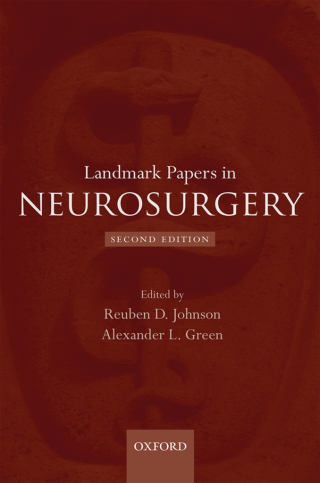 Cover image: Landmark Papers in Neurosurgery 2nd edition 9780199674022