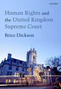 Titelbild: Human Rights and the United Kingdom Supreme Court 9780191655852