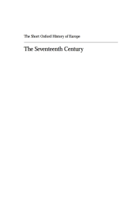 Cover image: The Seventeenth Century 1st edition 9780198731672