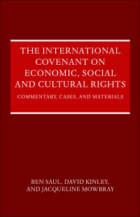 صورة الغلاف: The International Covenant on Economic, Social and Cultural Rights 9780199640300