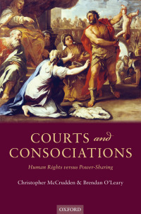 Omslagafbeelding: Courts and Consociations 9780199676842