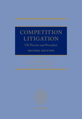 Cover image: Competition Litigation 2nd edition 9780199665075