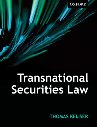 Omslagafbeelding: Transnational Securities Law 1st edition 9780191836039
