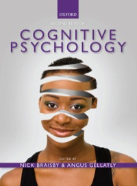 Cover image: Cognitive Psychology 2nd edition 9780199236992